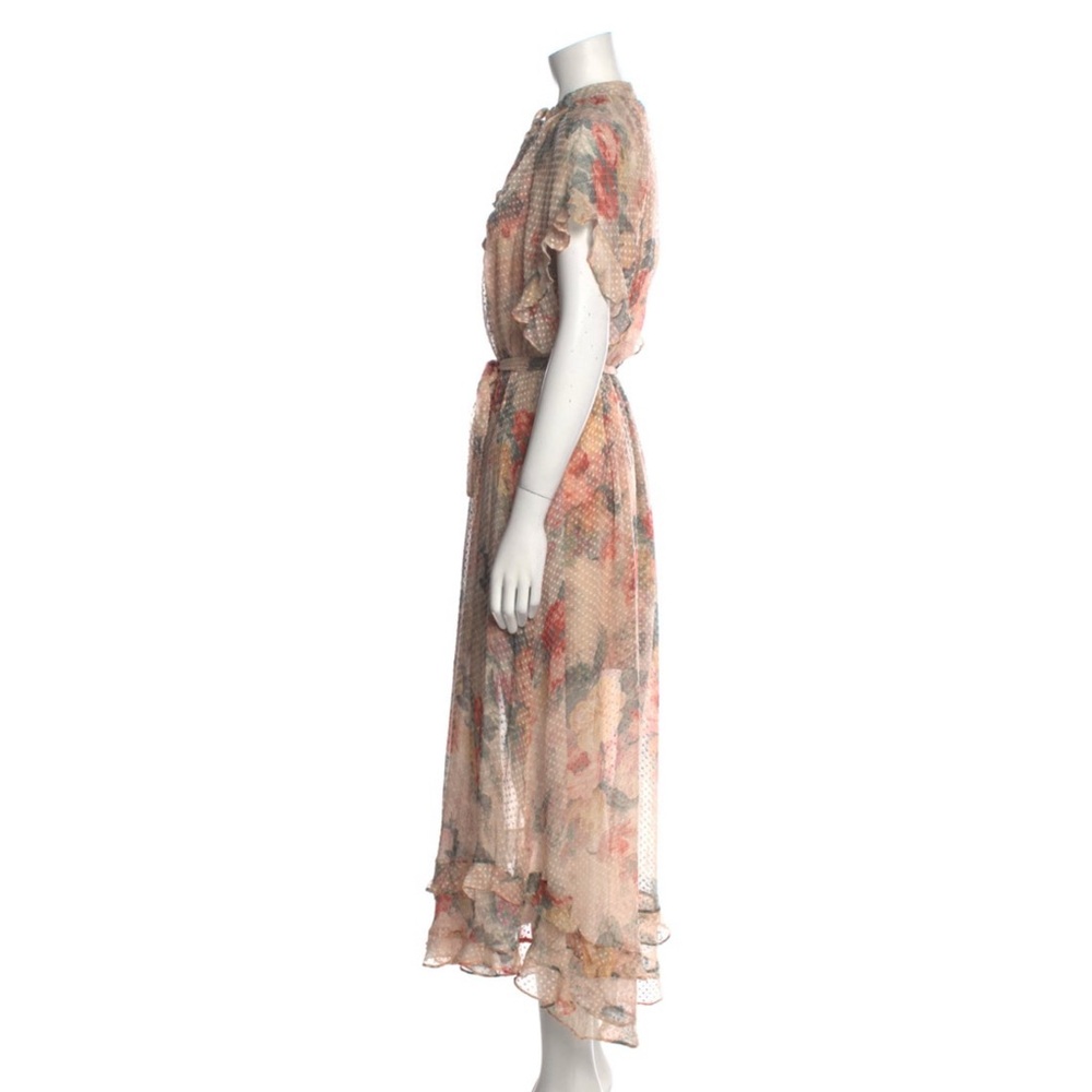 Zimmermann Floral Sheer Maxi Dress with floral slip dress - Picture 2 of 3